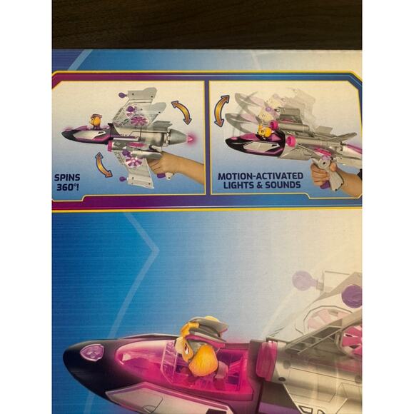 PAW Patrol The Mighty Movie Skye Mighty Movie Jet Lights, Sounds & Action toy - Picture 3 of 6